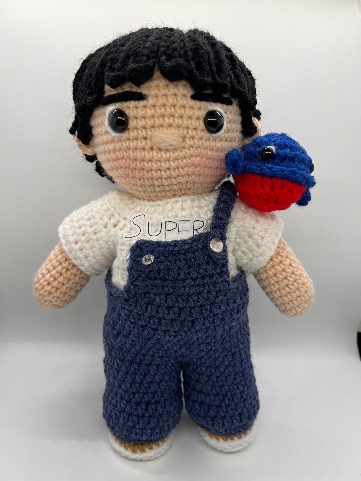 Made to order: BTS Jin-inspired Super Tuna crochet doll