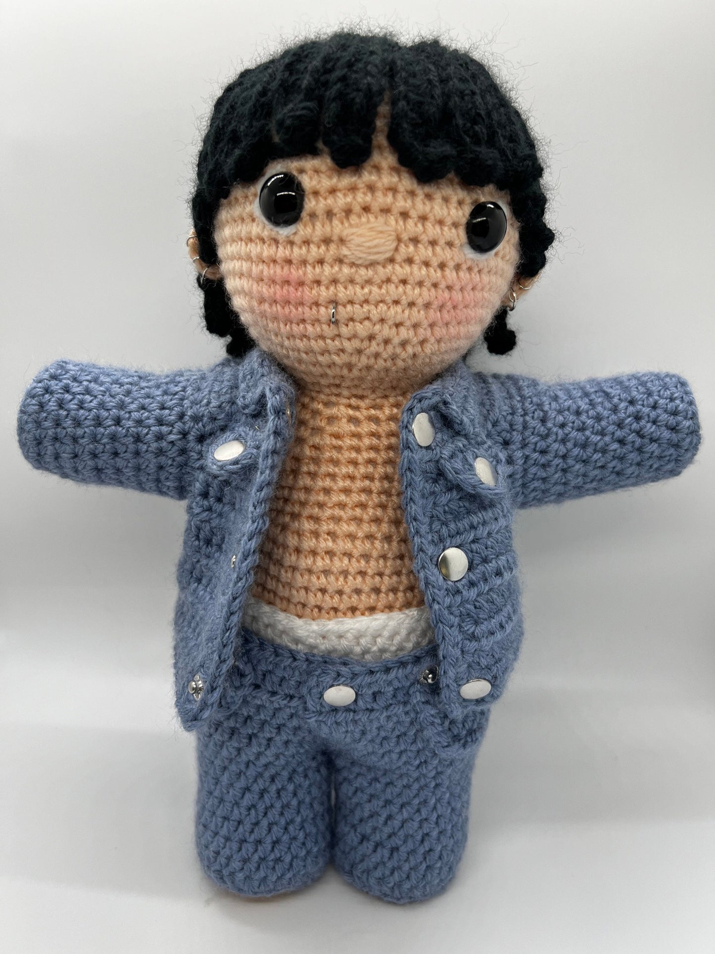 BTS Jung Kook for CK Jeans Crocheted Doll