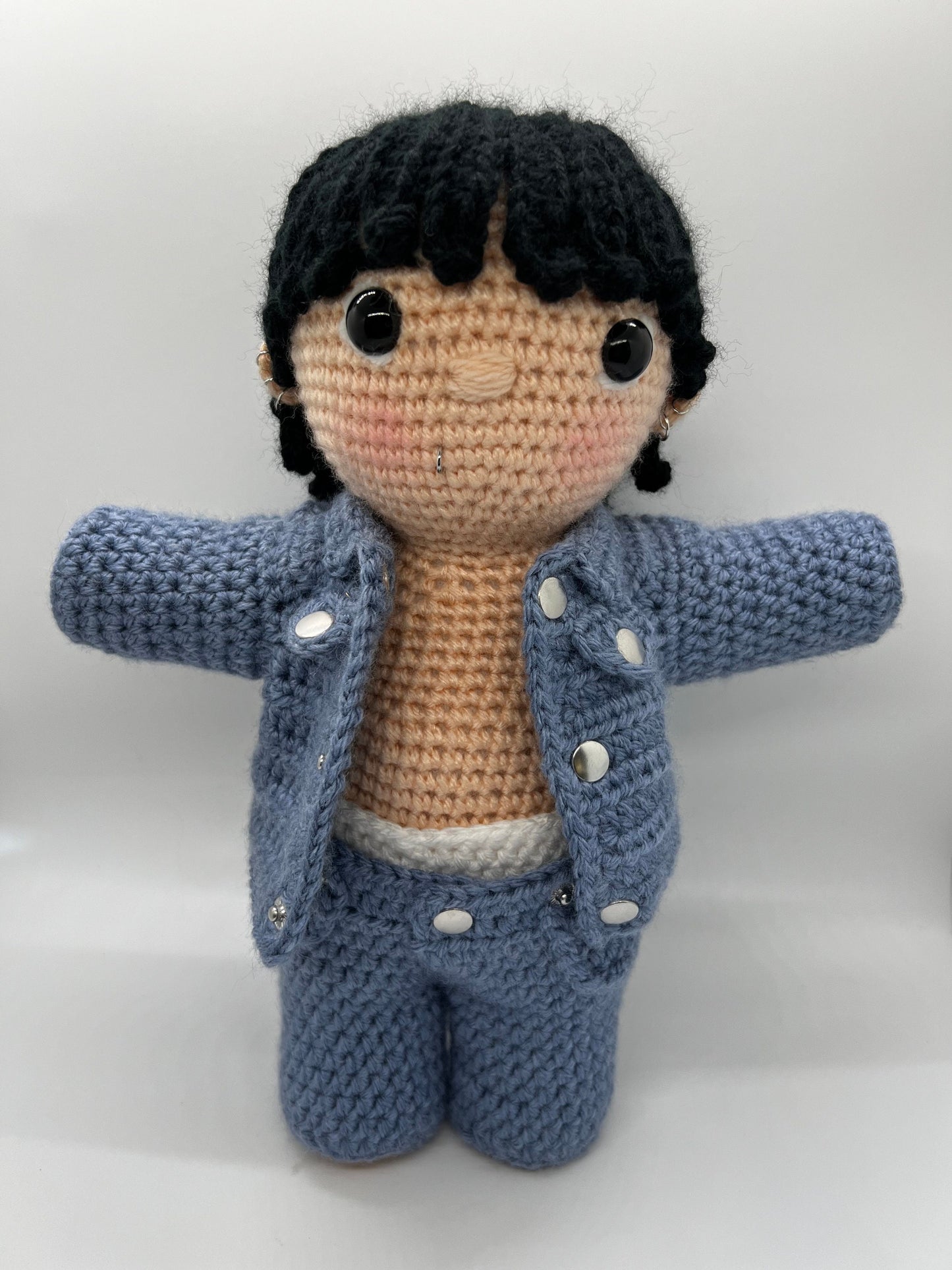 BTS Jung Kook for CK Jeans Crocheted Doll