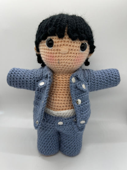 BTS Jung Kook for CK Jeans Crocheted Doll