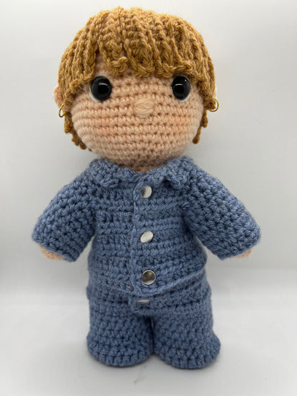 BTS Jimin ARMY song Closer Than This hand crocheted doll