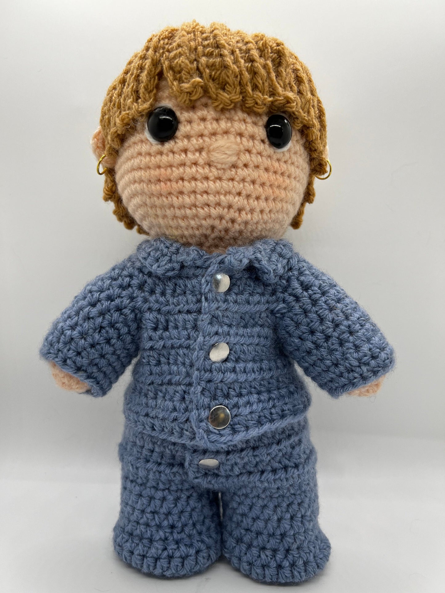BTS Jimin ARMY song Closer Than This hand crocheted doll