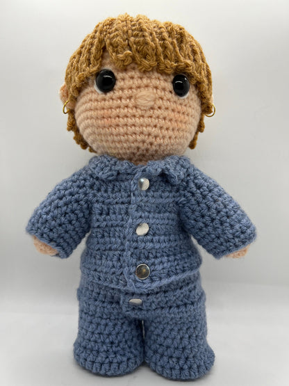 BTS Jimin ARMY song Closer Than This hand crocheted doll