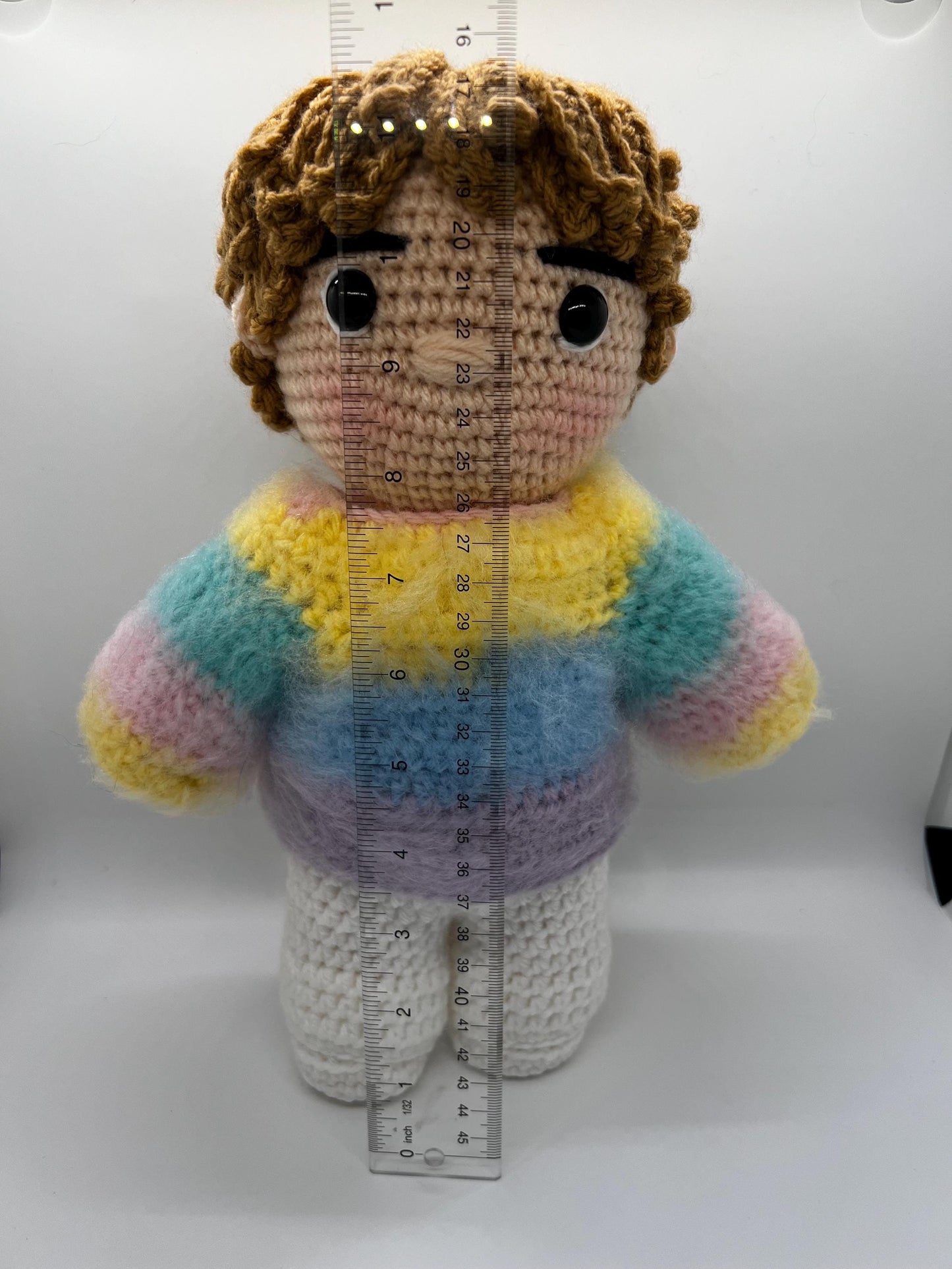 BTS SUGA hand crocheted doll