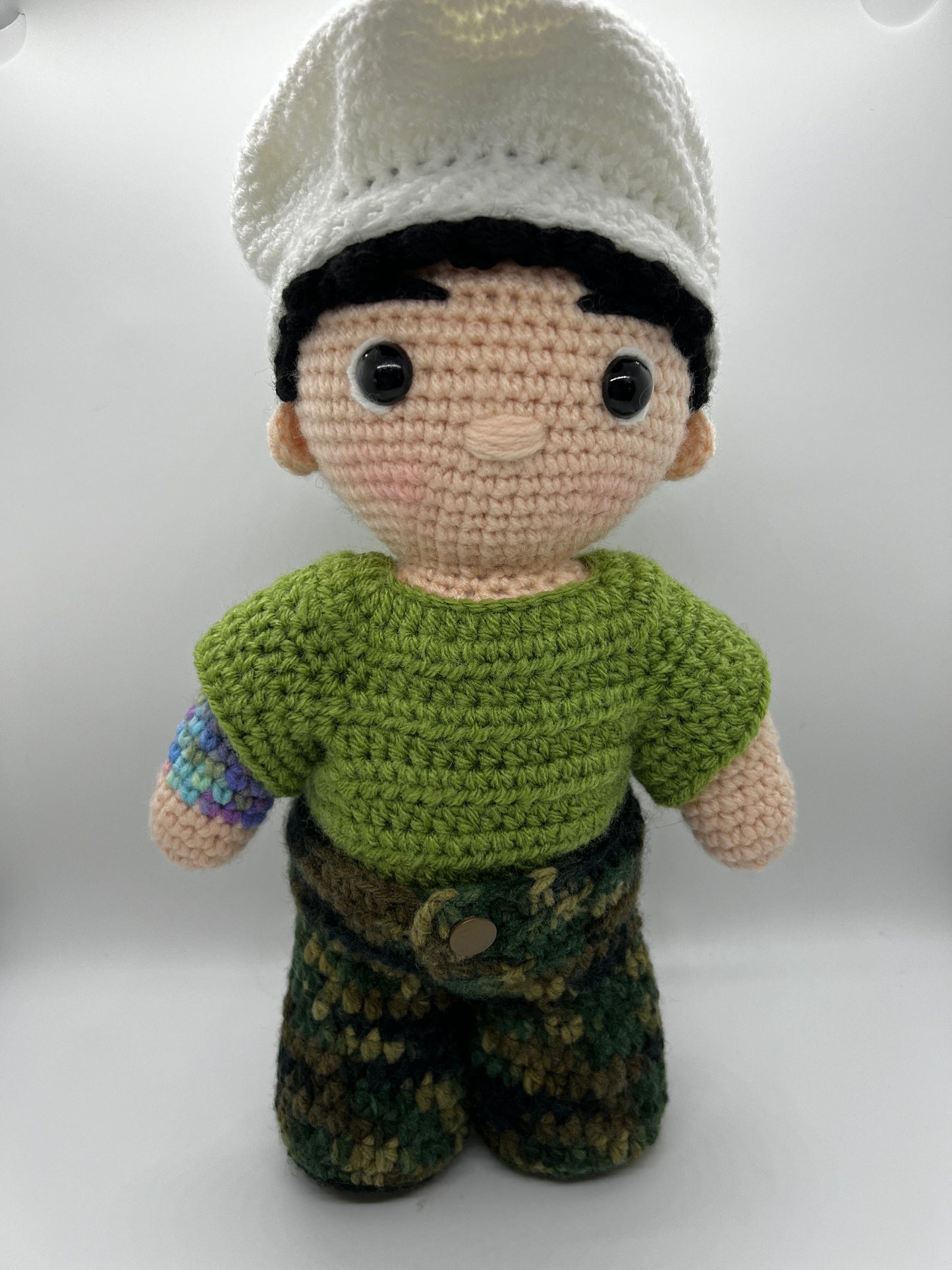 BTS Jung Kook dressed as a military chef!