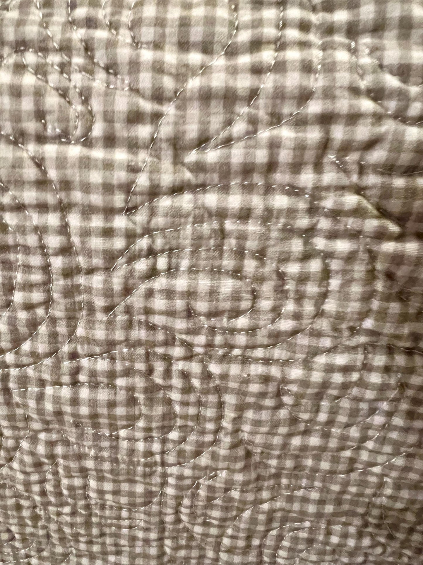 Handmade patchwork baby quilt like your grandma used to make