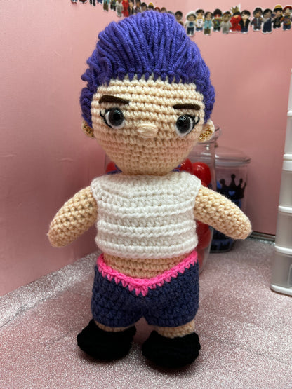 Made to order: KPOP Demon Hunters-inspired Rumi doll