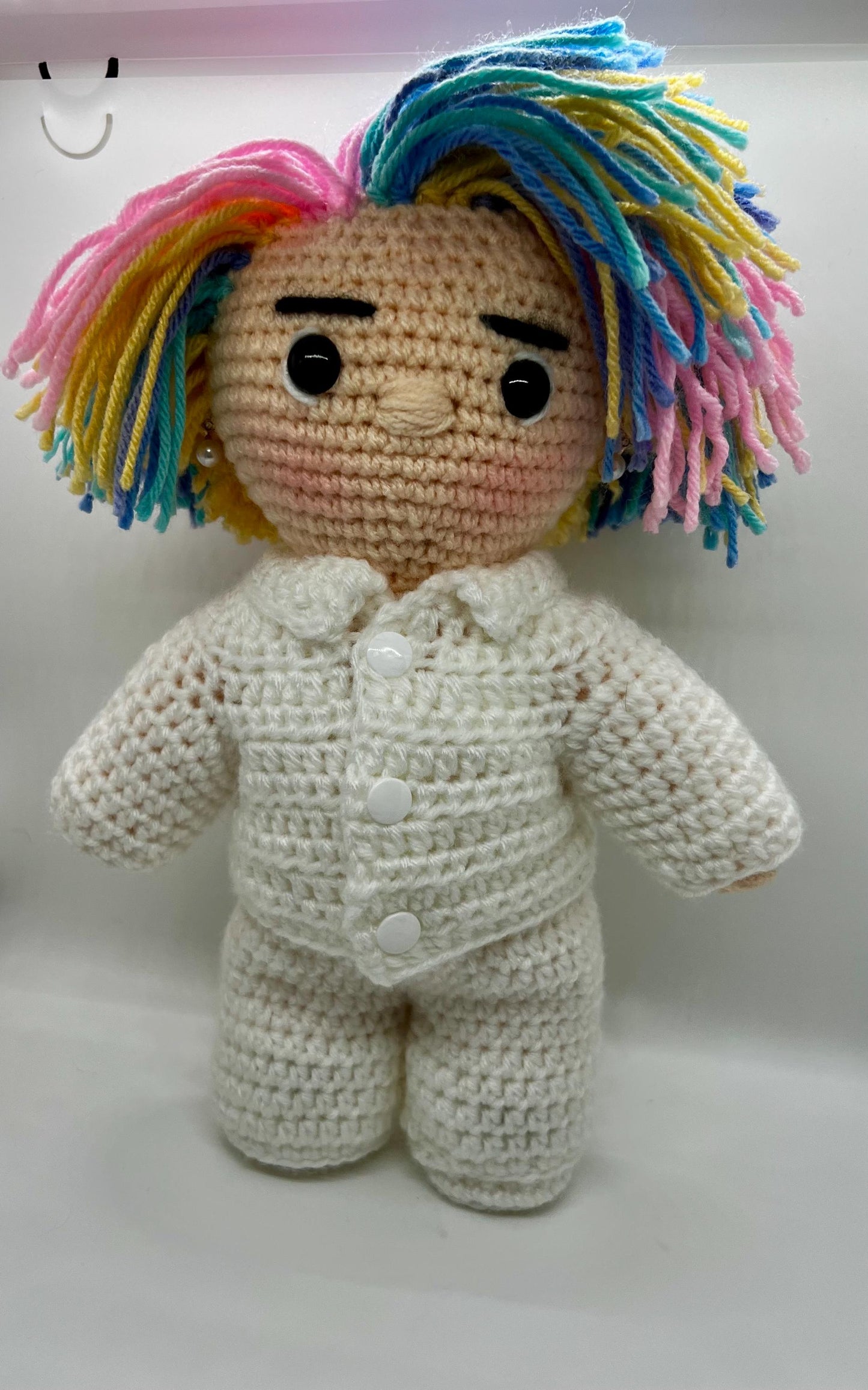 BTS Jimin Hotter Butter hand-crocheted chubby doll