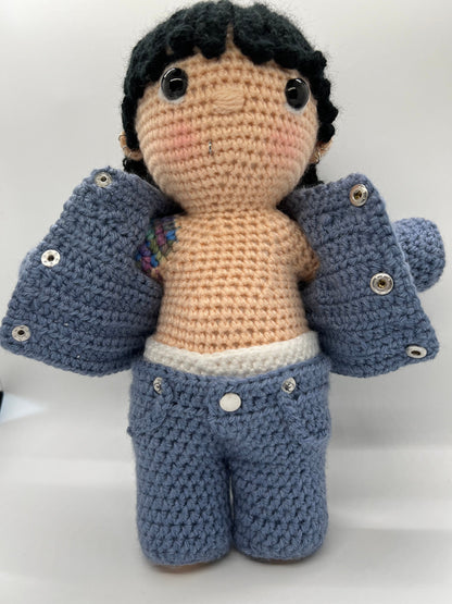 BTS Jung Kook for CK Jeans Crocheted Doll