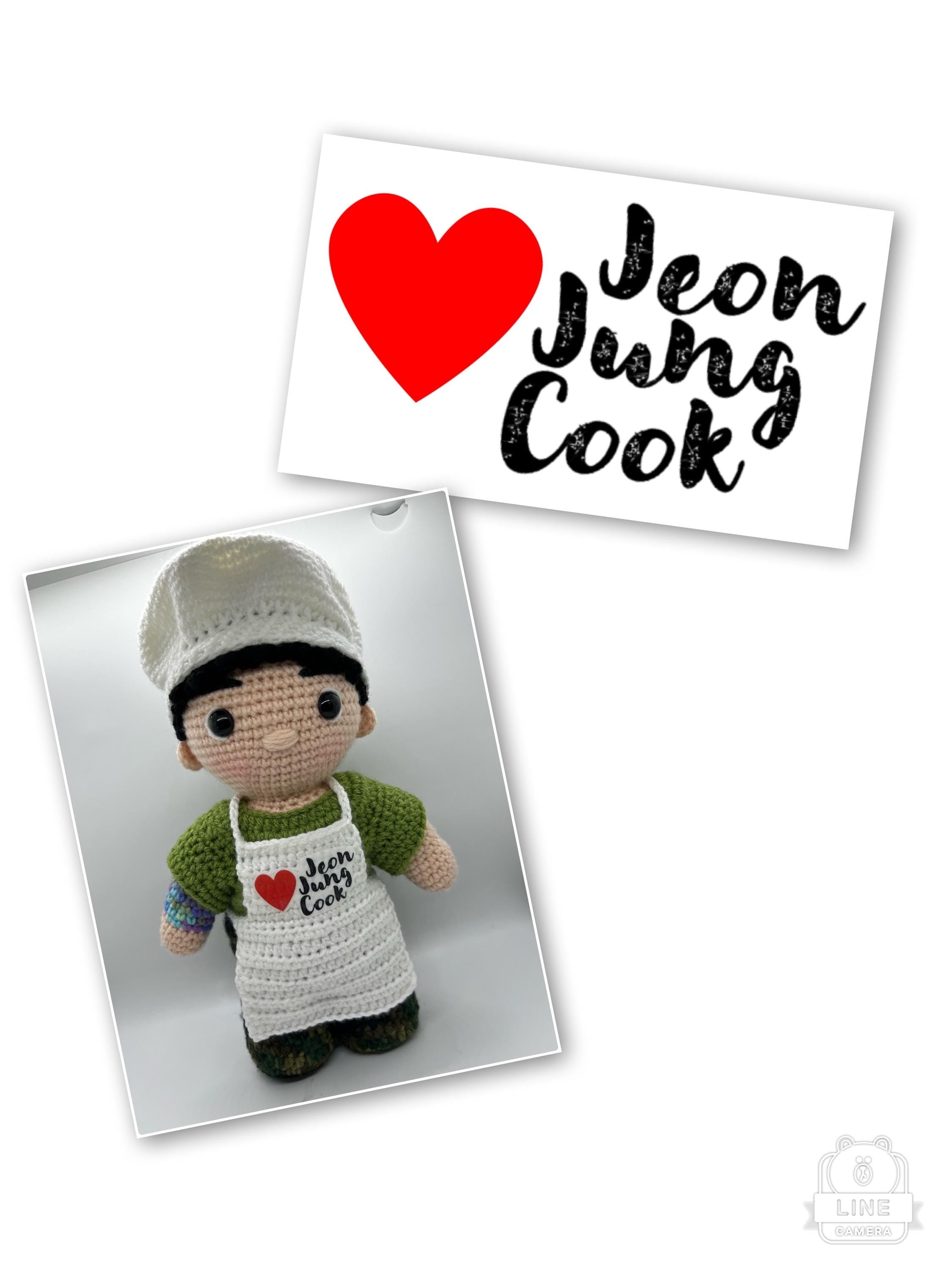BTS Jung Kook dressed as a military chef!