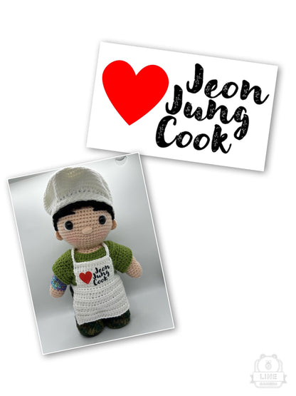 BTS Jung Kook dressed as a military chef!
