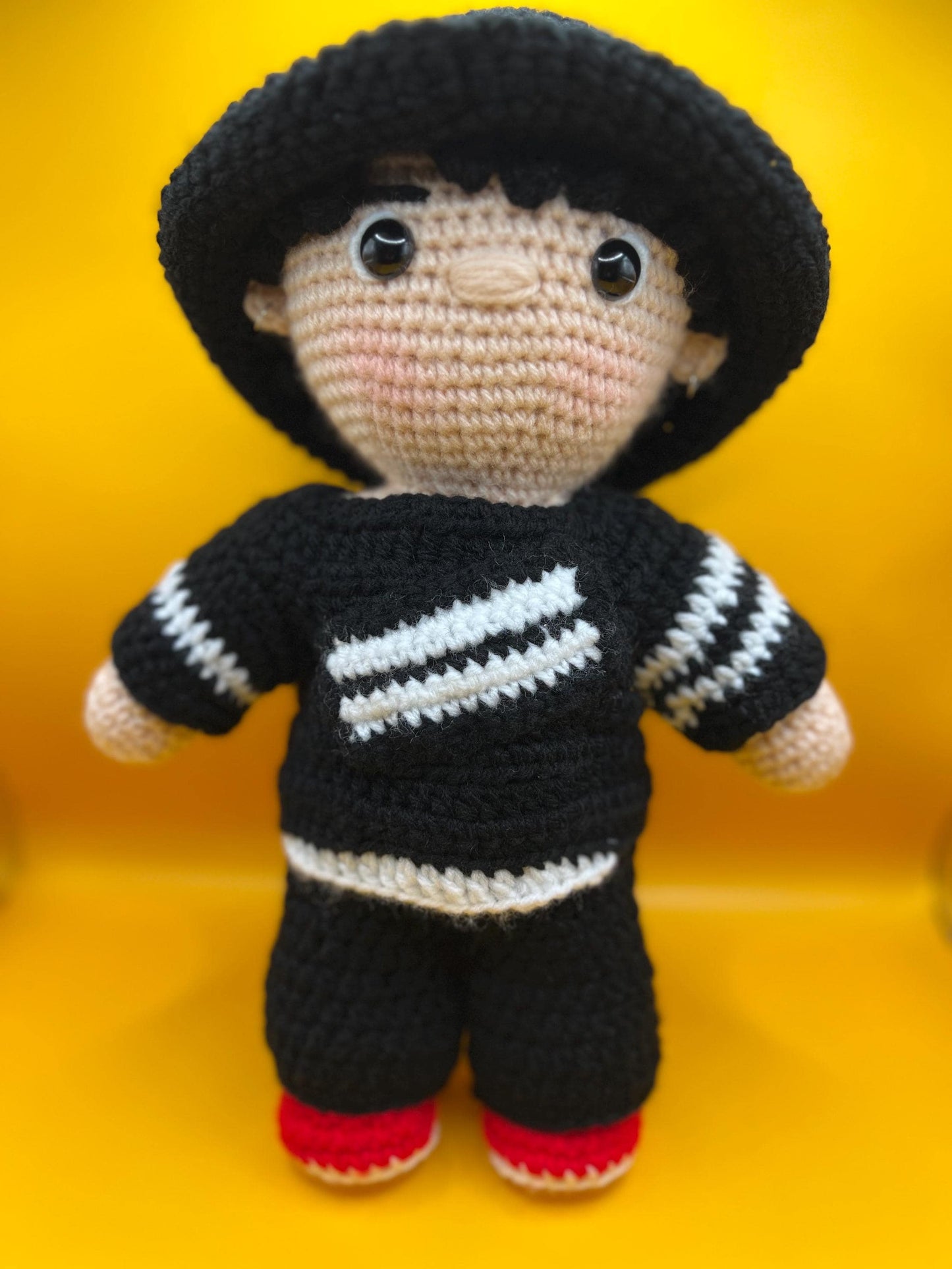 BTS Jung Kook Mic Drop BAM! crocheted doll