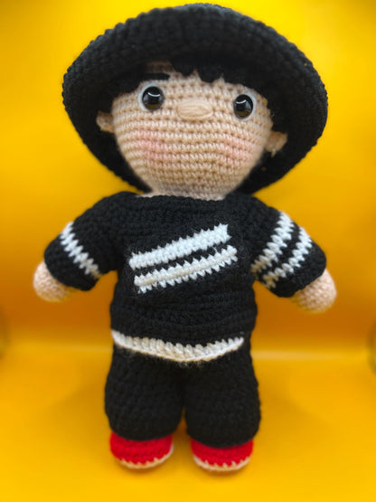 BTS Jung Kook Mic Drop BAM! crocheted doll