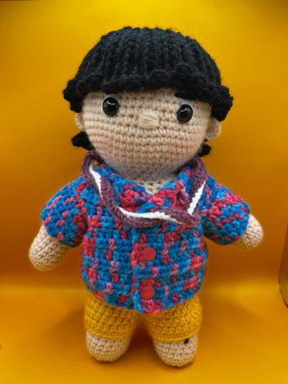 BTS V in Hawaii crocheted doll