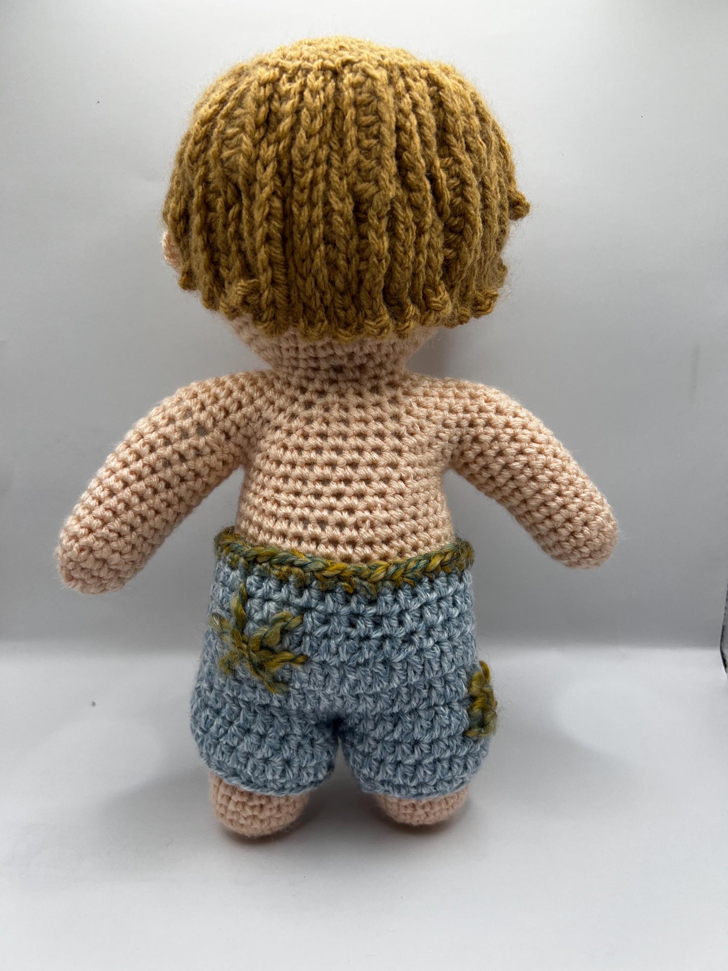 BTS V from vlog Are You Sure?! Jeju Island hand crocheted doll