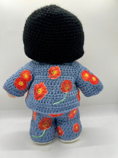 BTS RM Red Poppy Outfit Permission To Dance On Stage Las Vegas, 2022