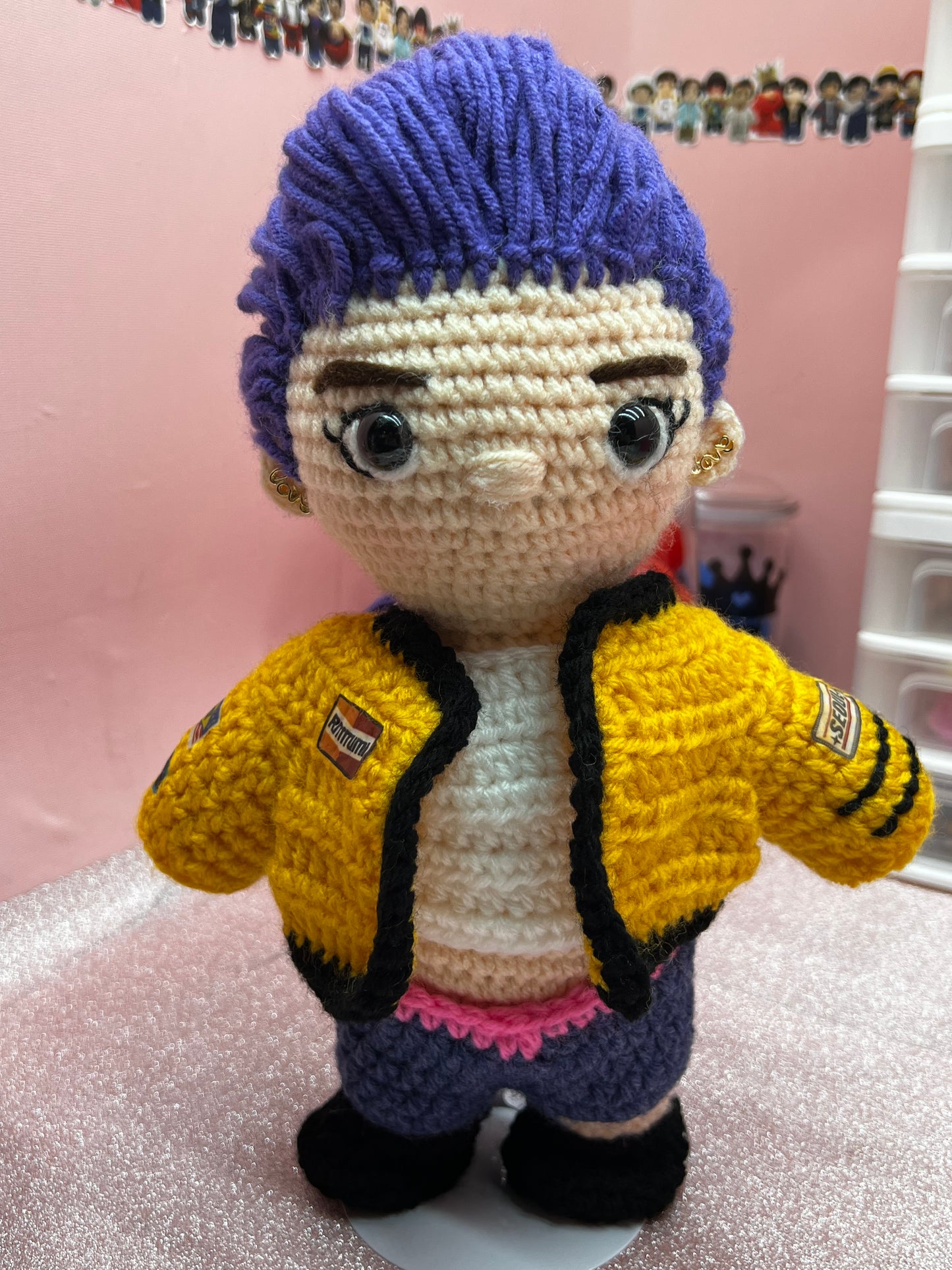 Made to order: KPOP Demon Hunters-inspired Rumi doll