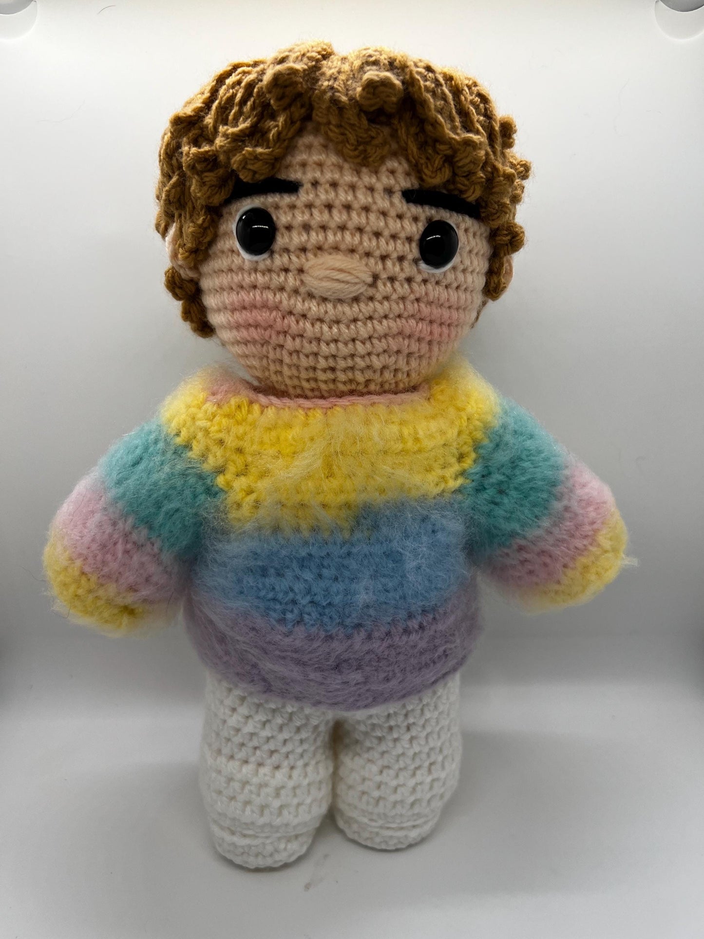 BTS SUGA hand crocheted doll