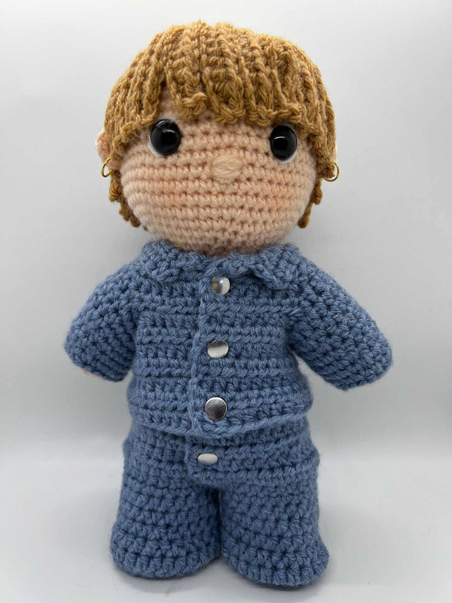 BTS Jimin ARMY song Closer Than This hand crocheted doll