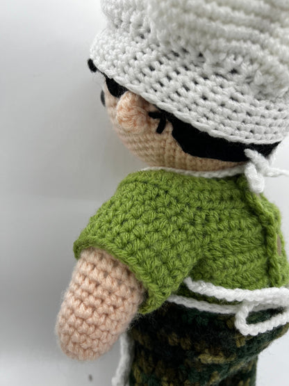 BTS Jung Kook dressed as a military chef!