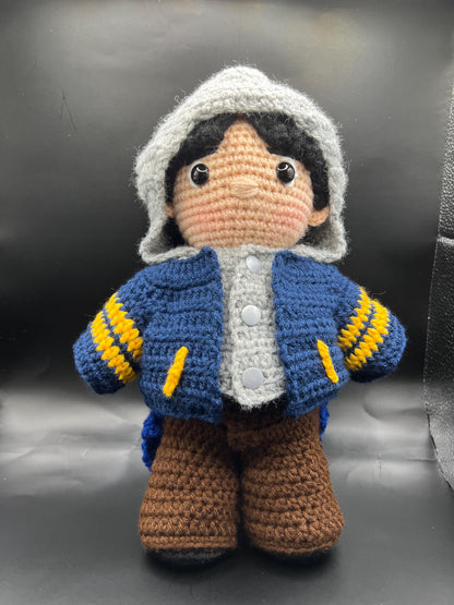 Made to order: BTS Jung Kook GOLDEN Showcase crocheted doll