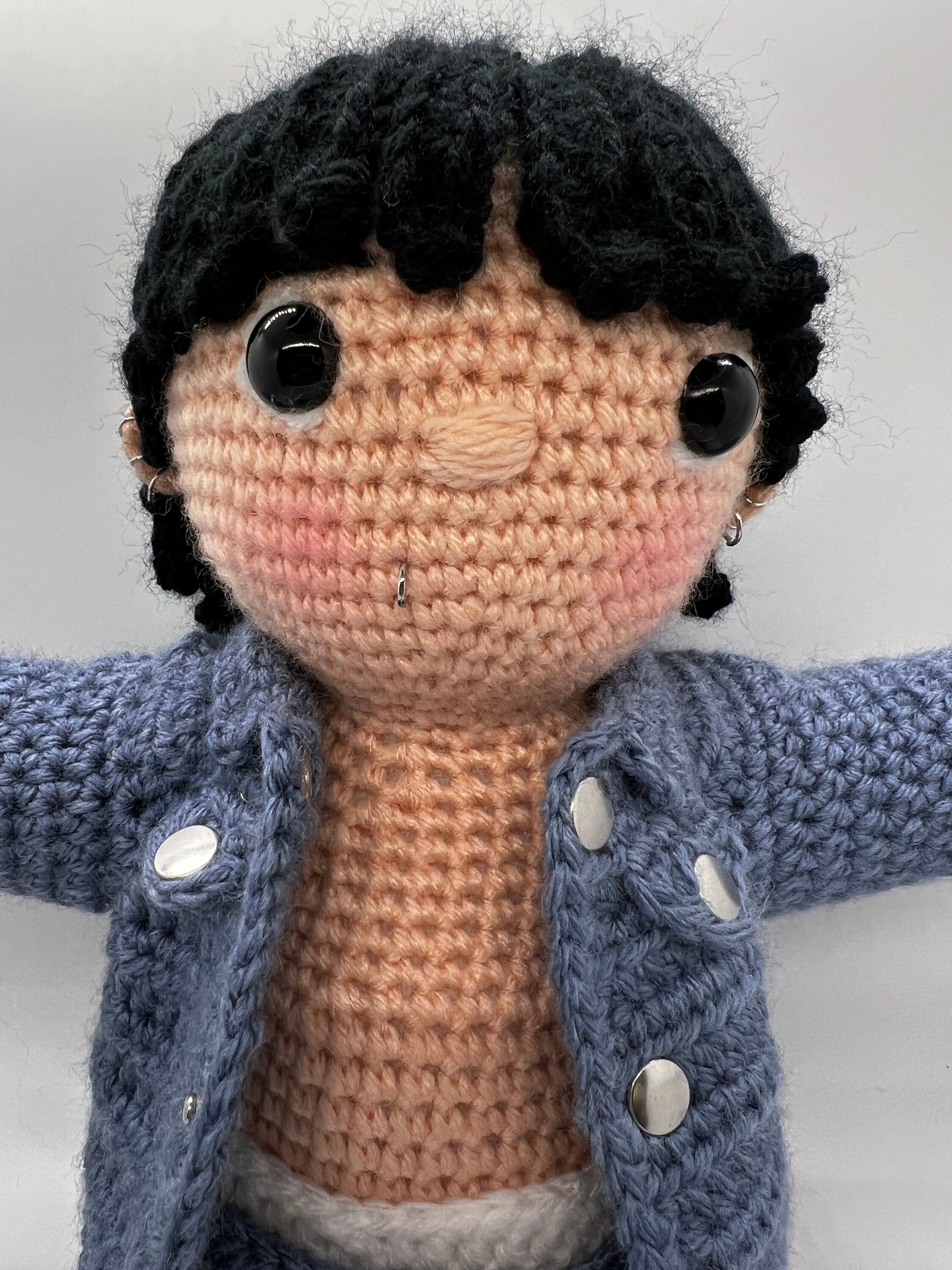 BTS Jung Kook for CK Jeans Crocheted Doll