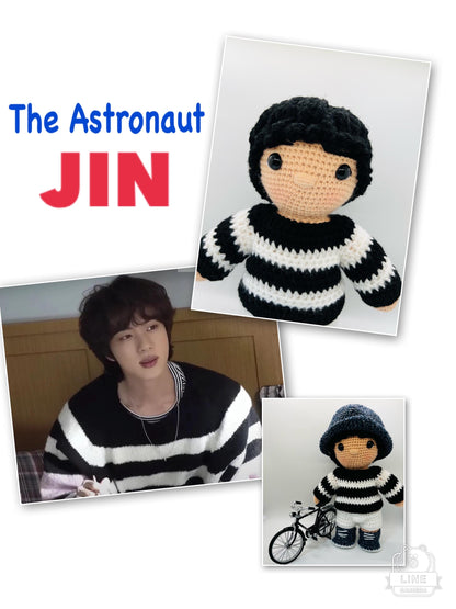 BTS Jin The Astronaut Fantasy doll