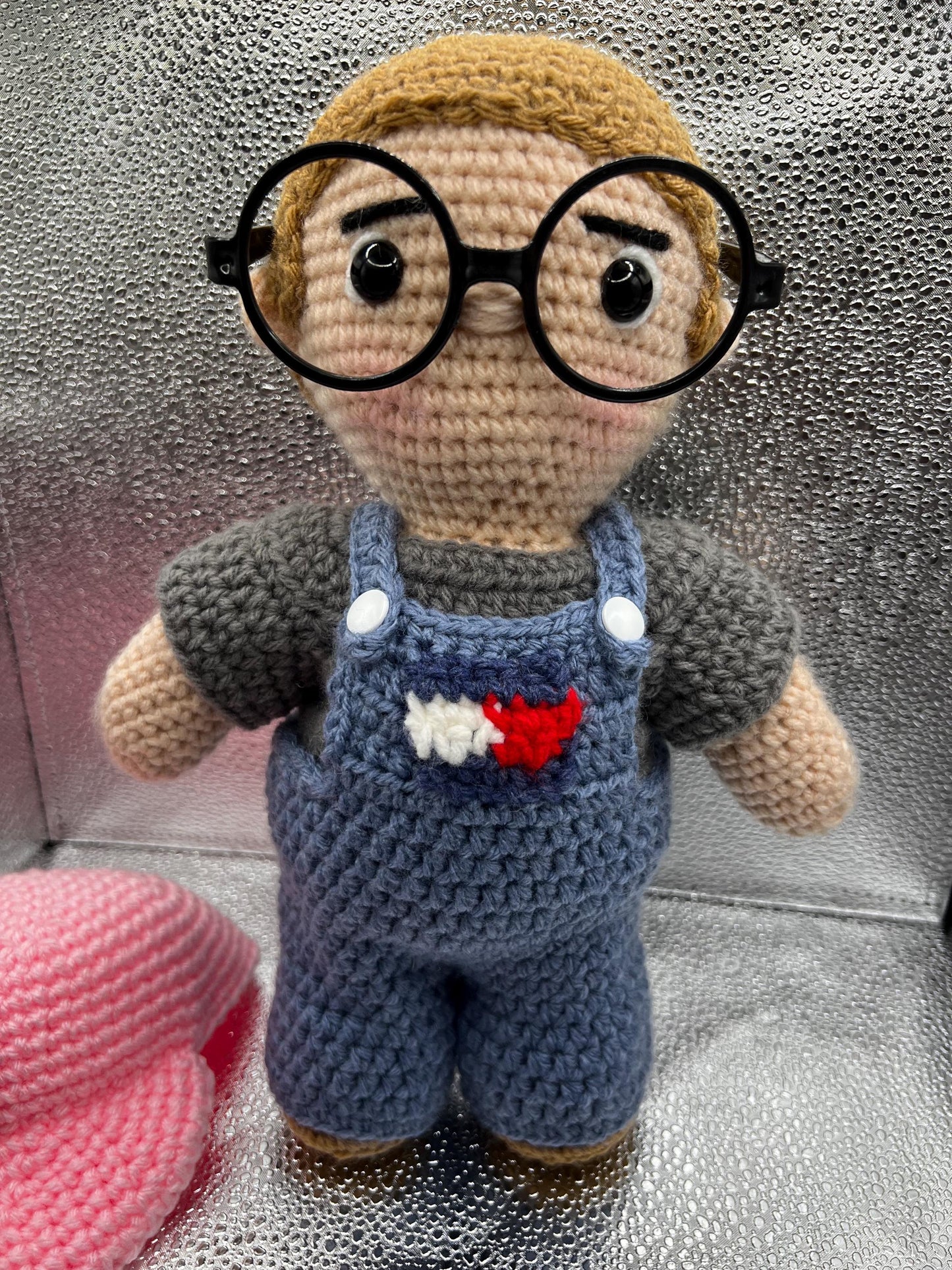 BTS RM Baepsae Dance Practice hand crocheted doll