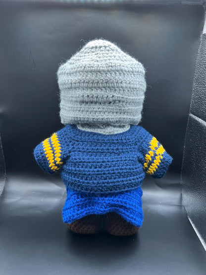 Made to order: BTS Jung Kook GOLDEN Showcase crocheted doll