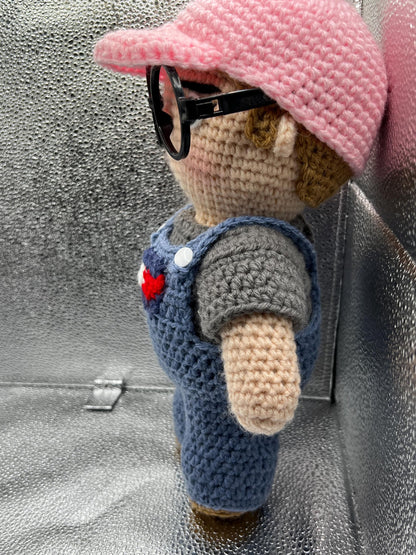 BTS RM Baepsae Dance Practice hand crocheted doll