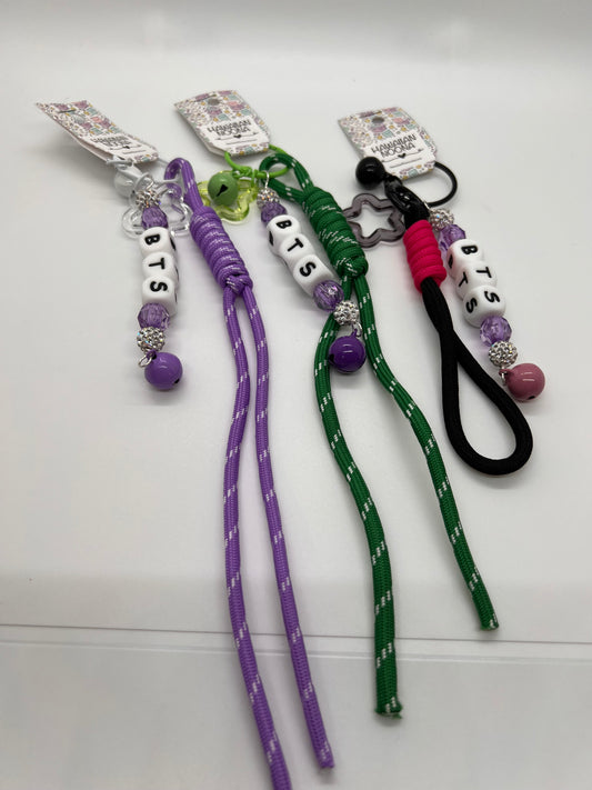 BTS bag charms