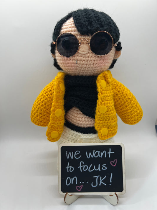BTS Jung Kook-inspired PTD We want to focus on… doll