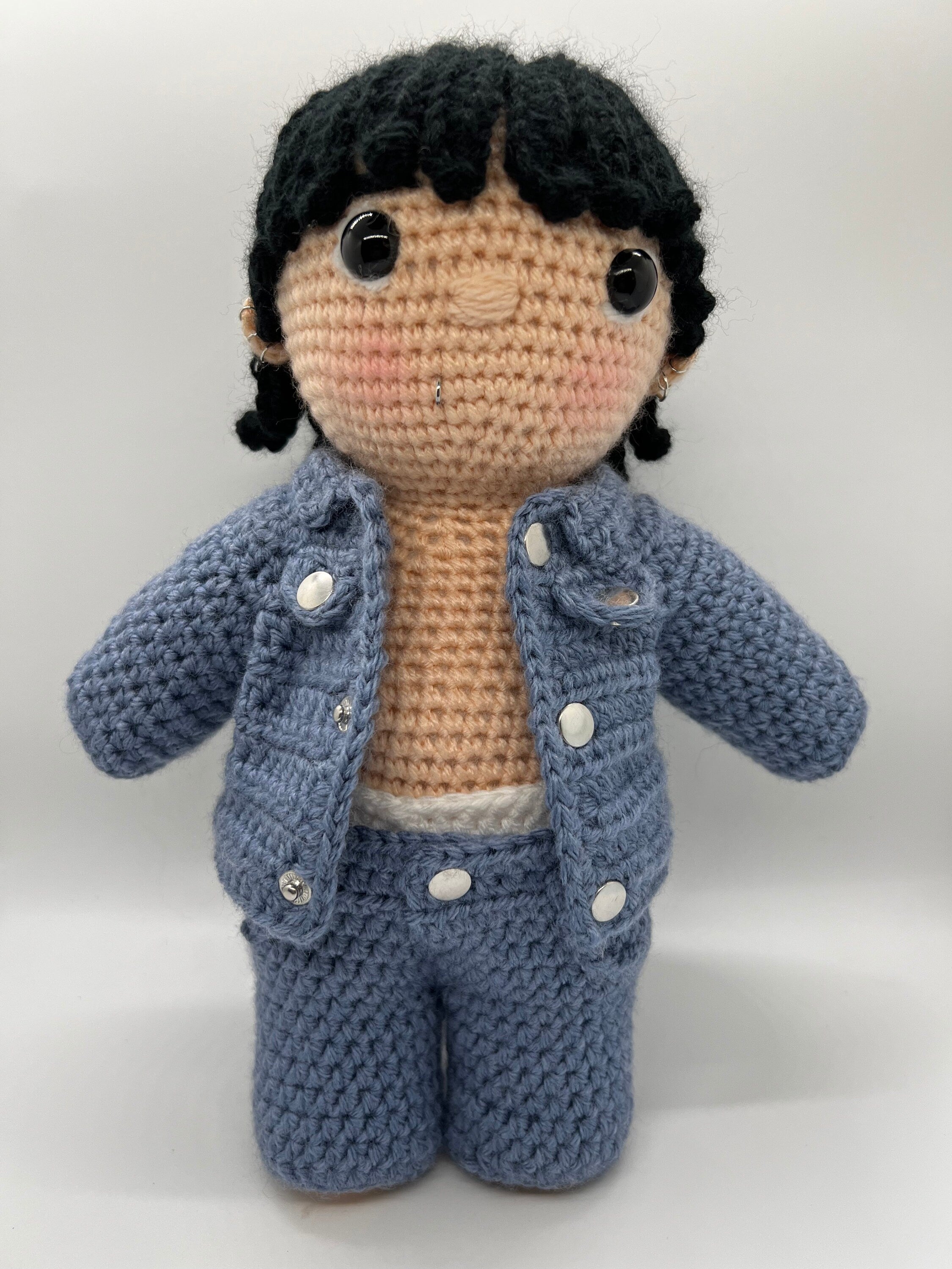 BTS Jung Kook for CK Jeans Crocheted Doll