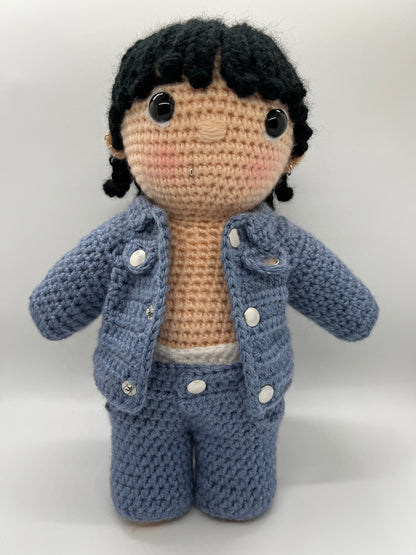 BTS Jung Kook for CK Jeans Crocheted Doll