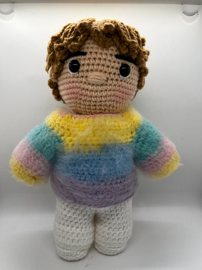BTS SUGA hand crocheted doll