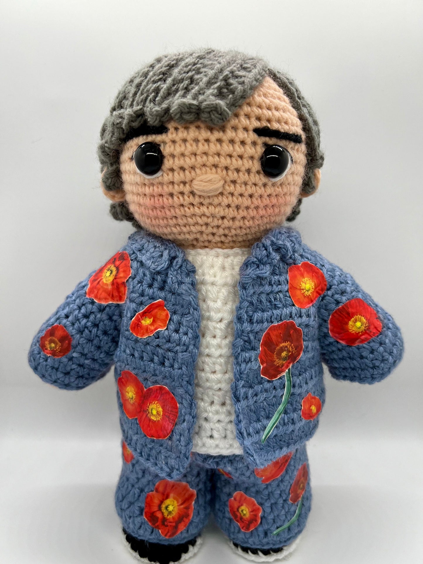 BTS RM Red Poppy Outfit Permission To Dance On Stage Las Vegas, 2022