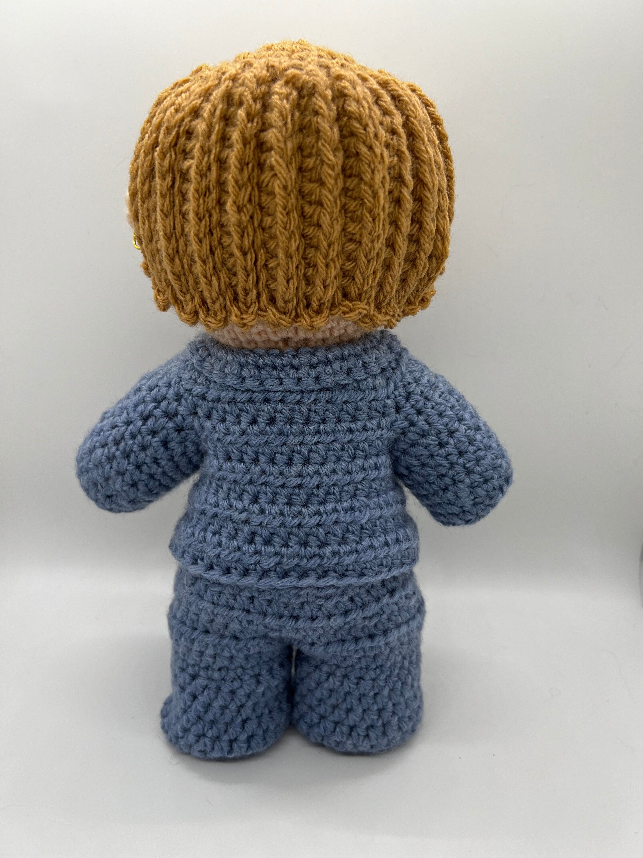 BTS Jimin ARMY song Closer Than This hand crocheted doll