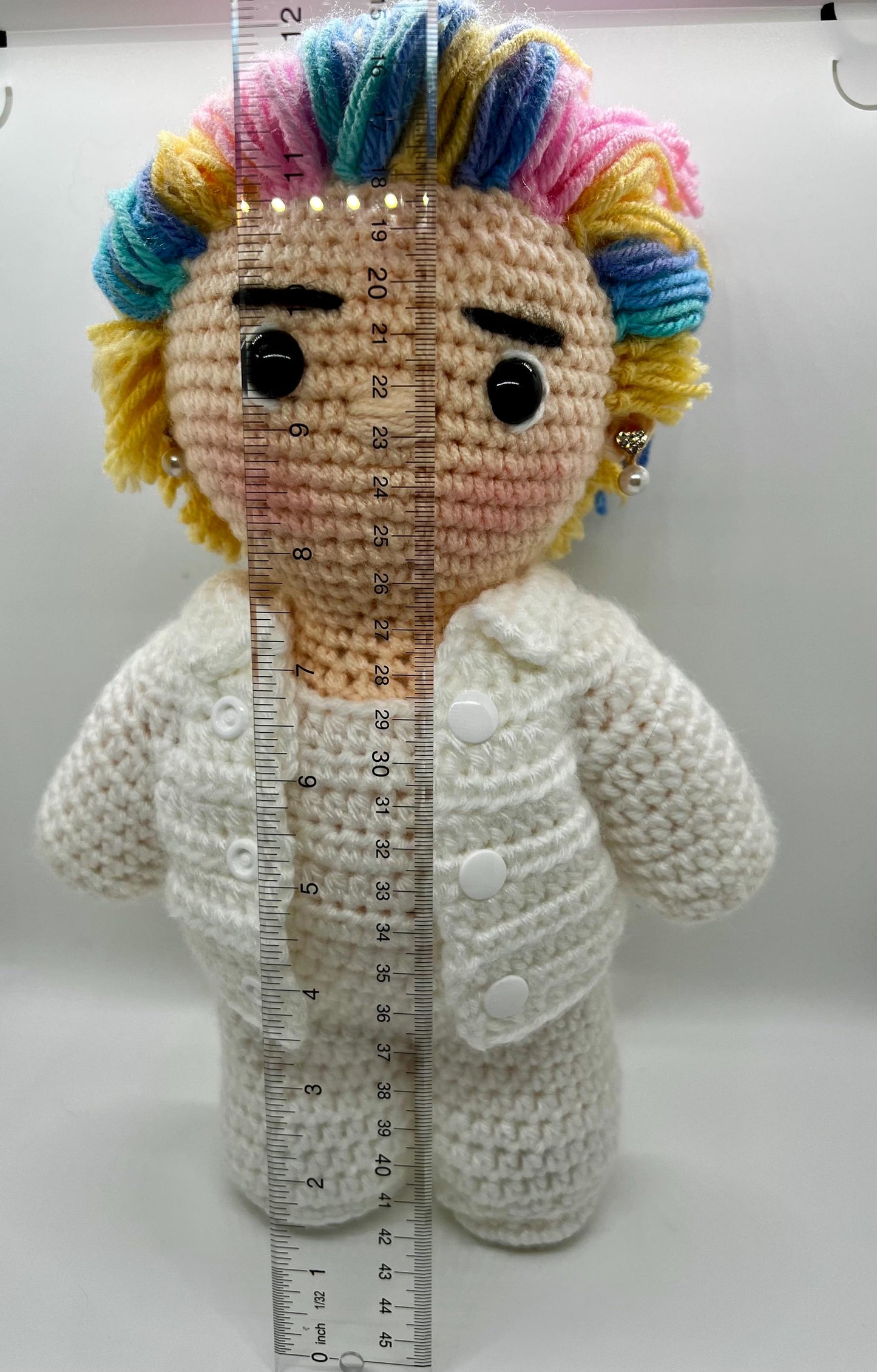 BTS Jimin Hotter Butter hand-crocheted chubby doll