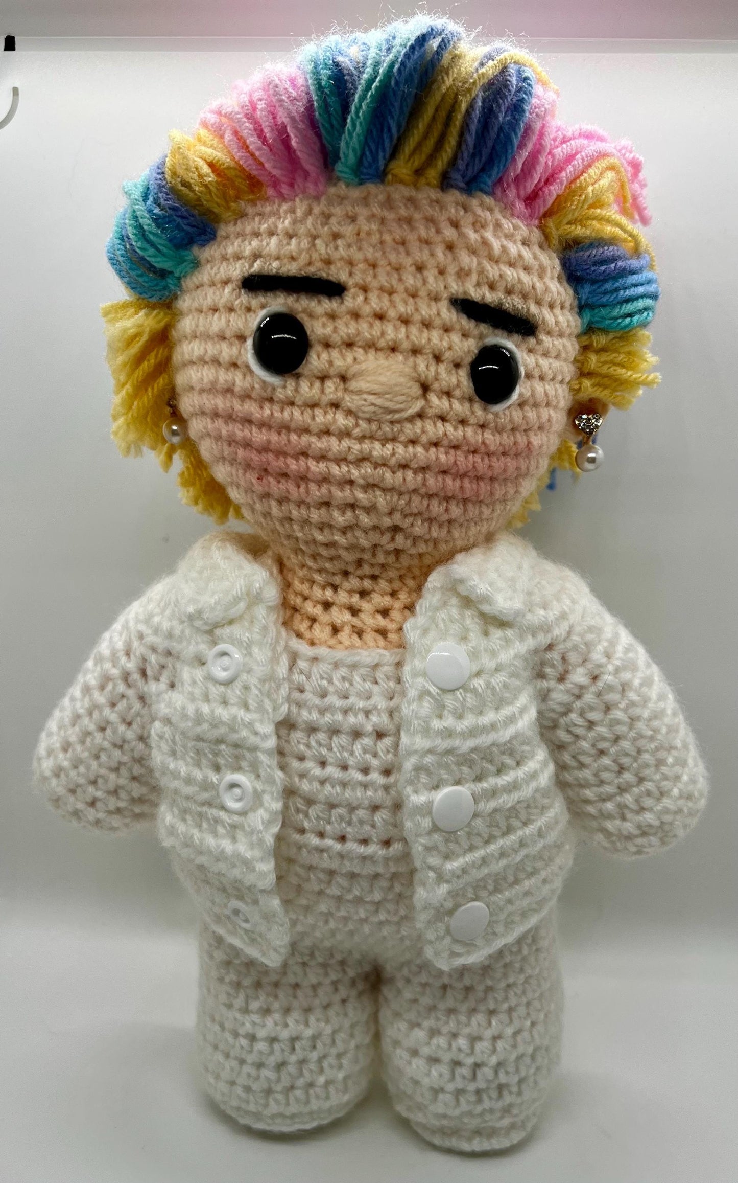 BTS Jimin Hotter Butter hand-crocheted chubby doll
