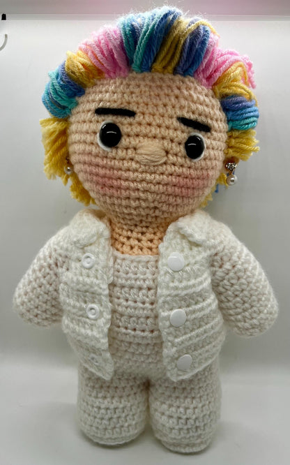BTS Jimin Hotter Butter hand-crocheted chubby doll