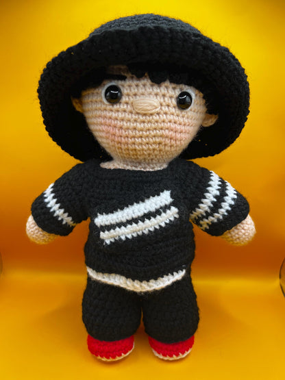 BTS Jung Kook Mic Drop BAM! crocheted doll