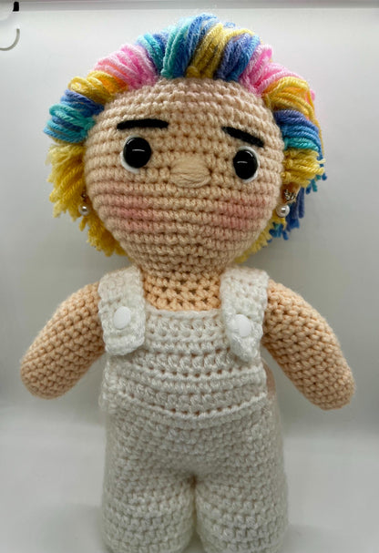 BTS Jimin Hotter Butter hand-crocheted chubby doll