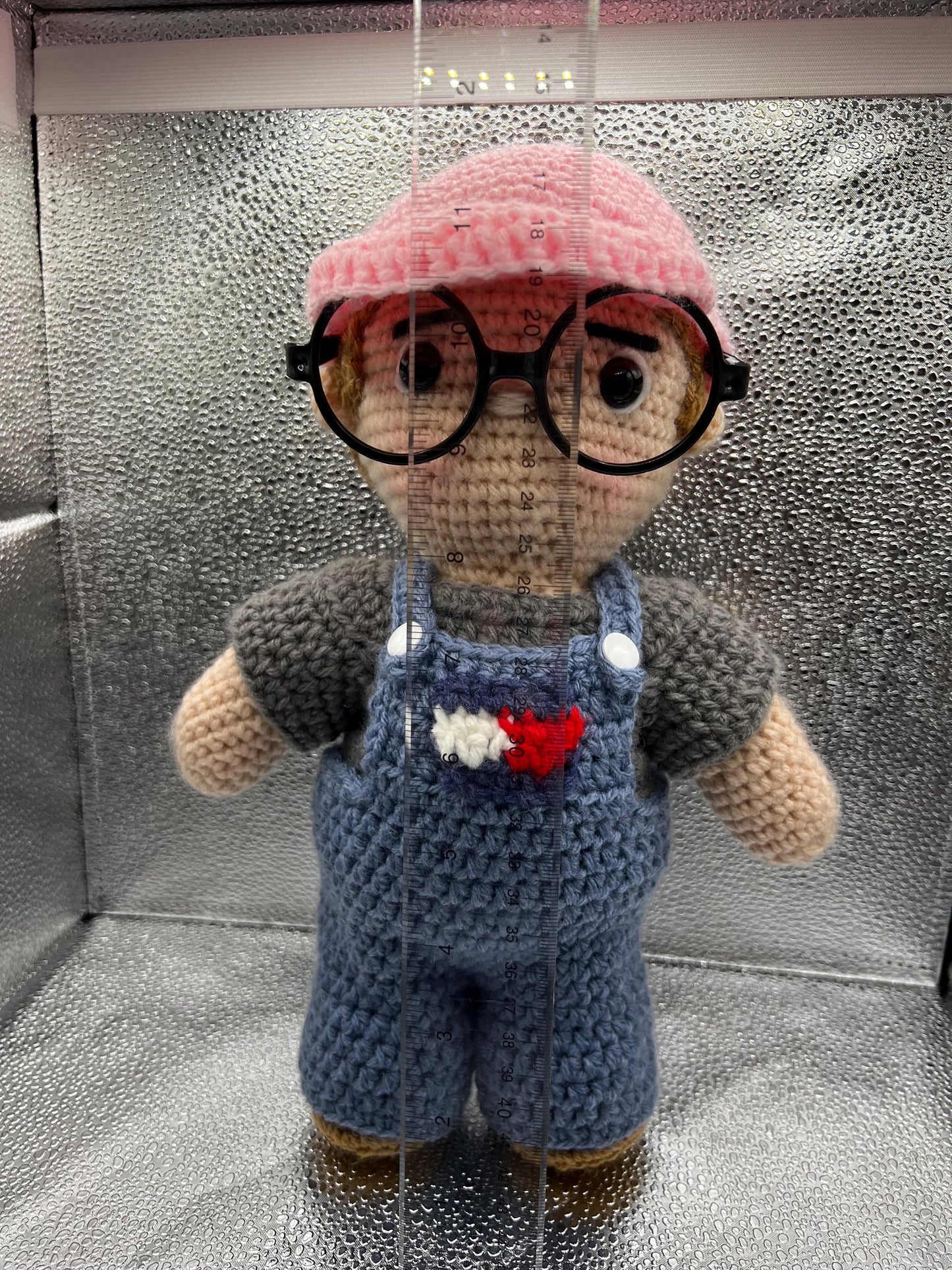 BTS RM Baepsae Dance Practice hand crocheted doll