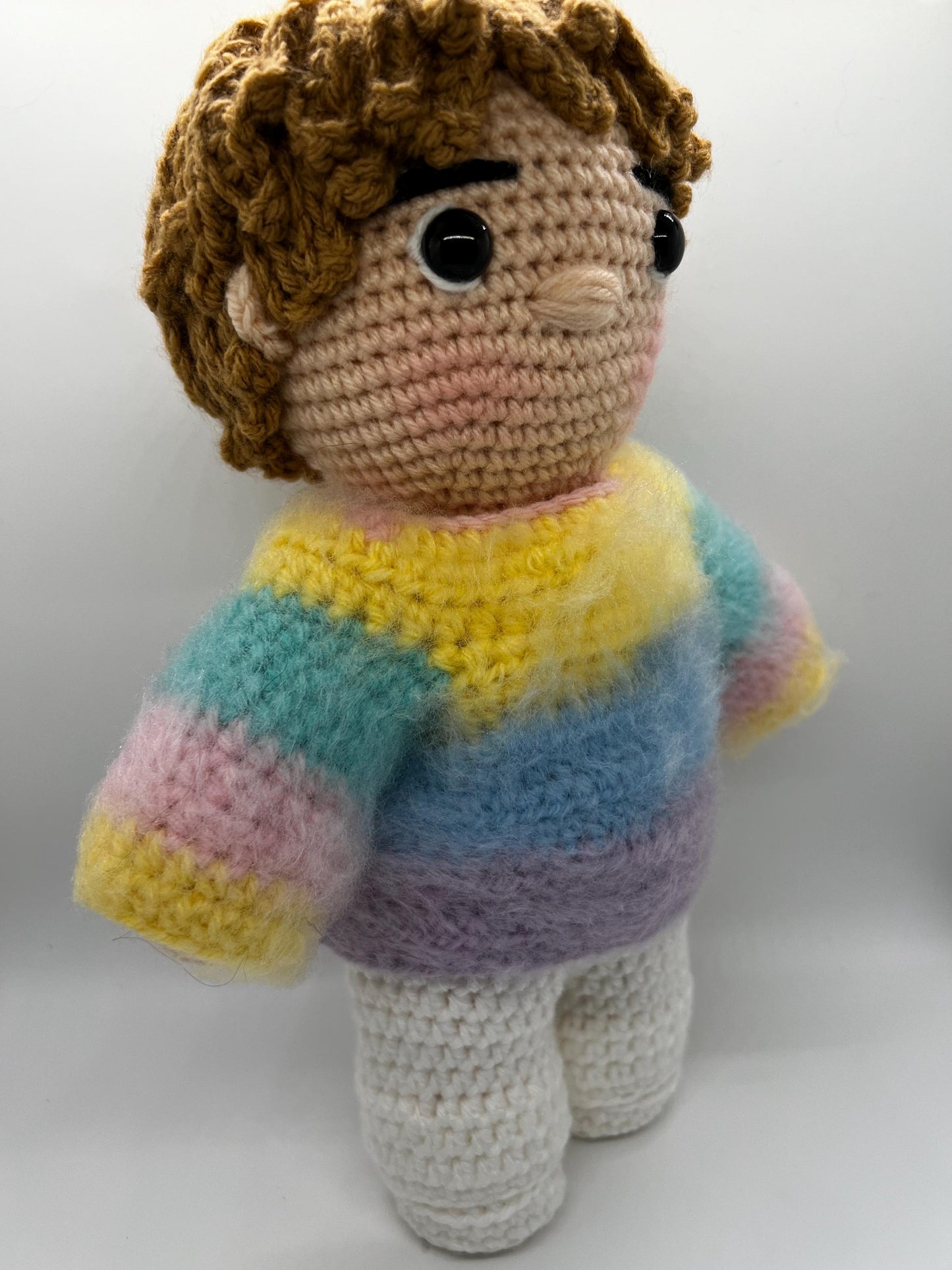 BTS SUGA hand crocheted doll