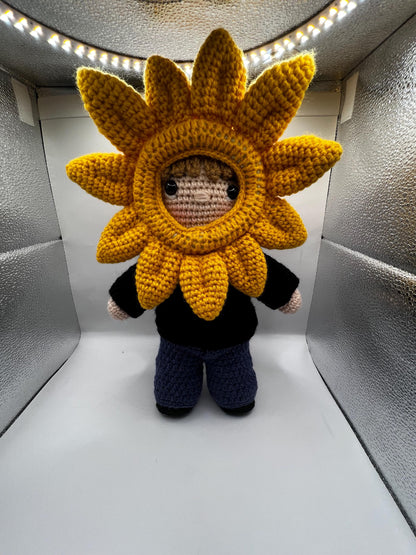 BTS SUGA when he had to dress as a sunflower