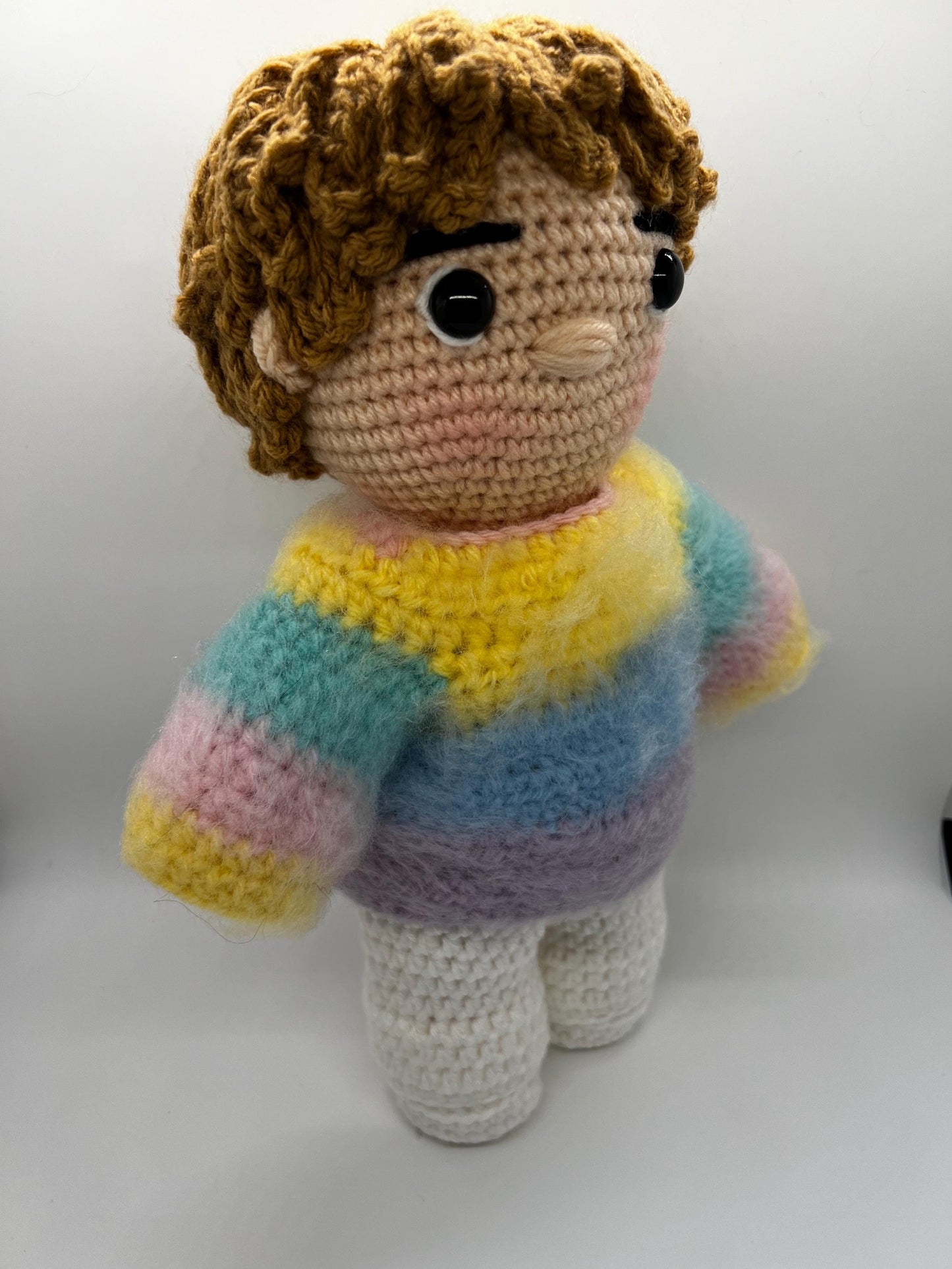 BTS SUGA hand crocheted doll