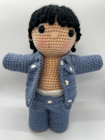 BTS Jung Kook for CK Jeans Crocheted Doll
