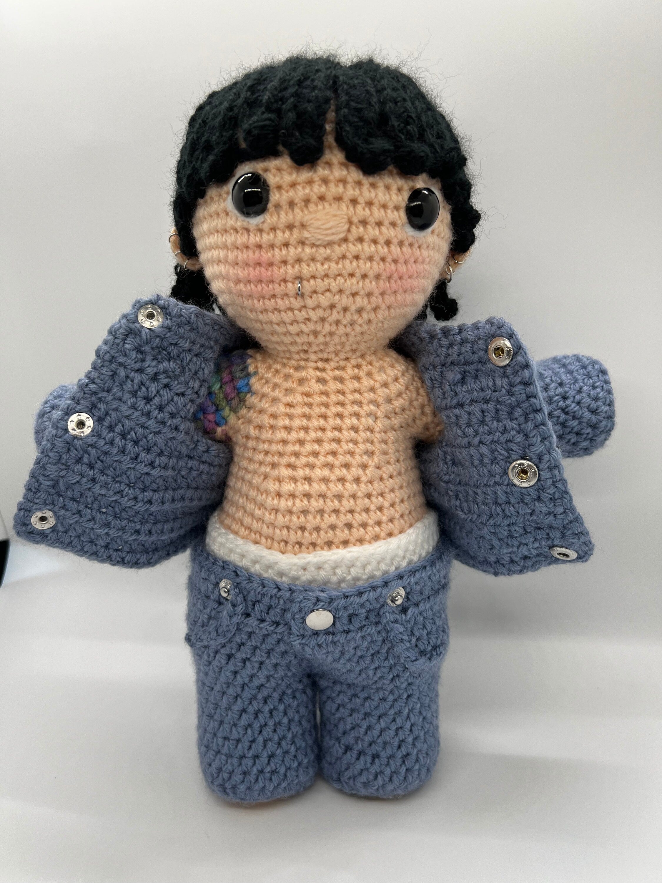 BTS Jung Kook for CK Jeans Crocheted Doll