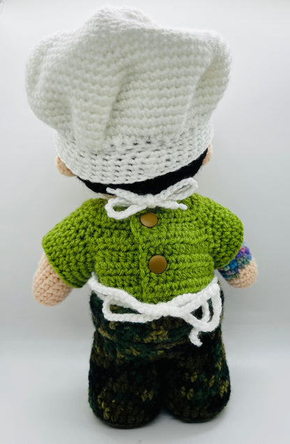 BTS Jung Kook dressed as a military chef!