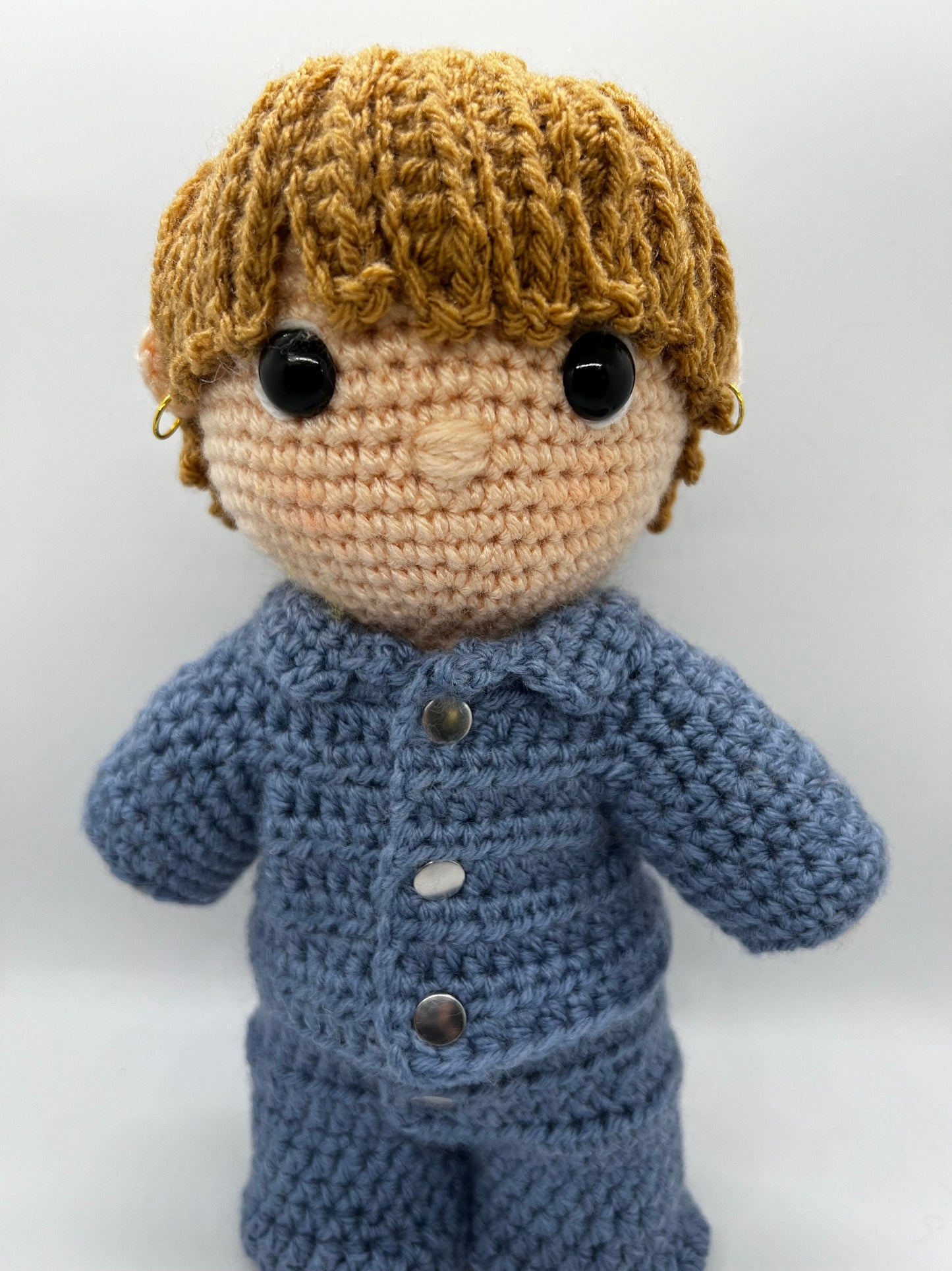 BTS Jimin ARMY song Closer Than This hand crocheted doll